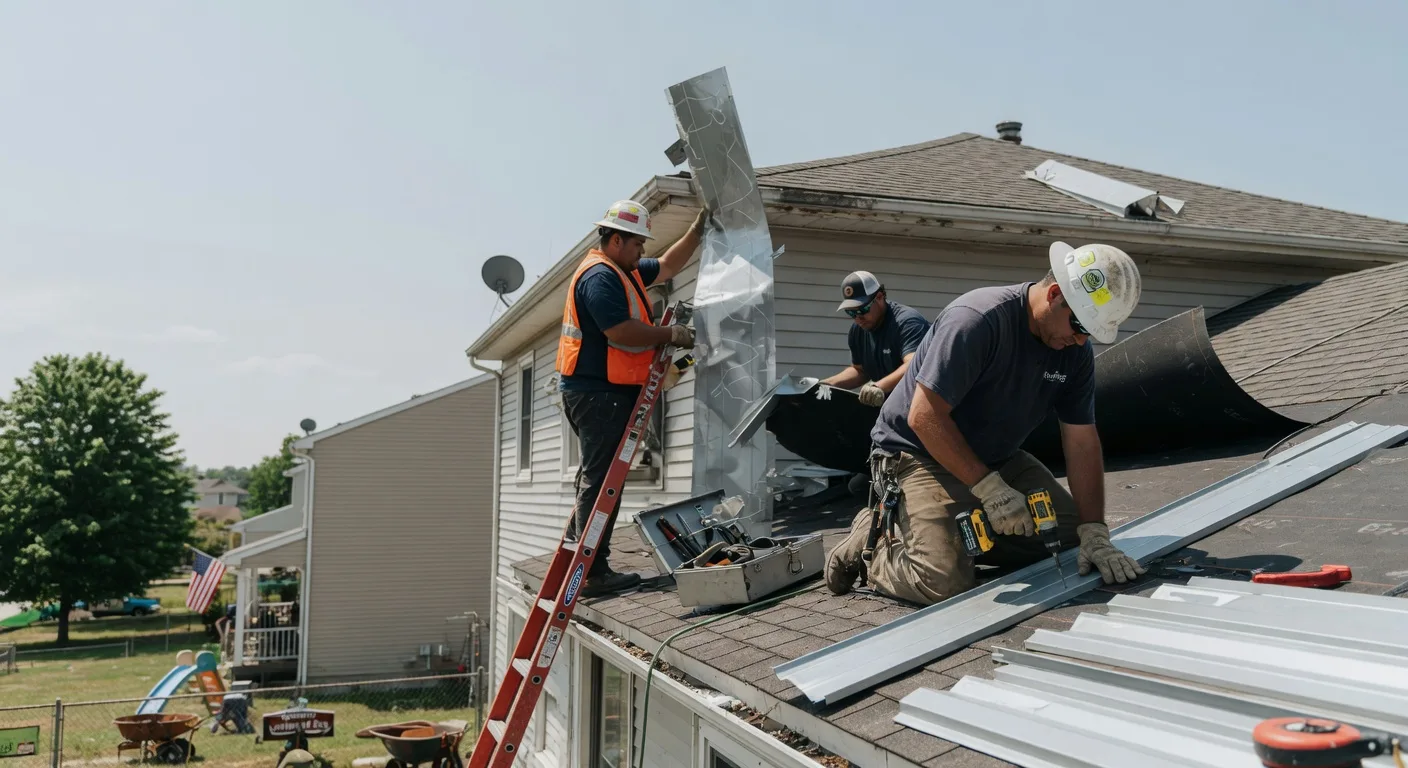 Metal Roofing Installation in Odell, TX near me